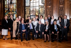 Ehrung des Ehepaares Hölscher am 29. März 2019 in Heidelberg © Dokumentationszentrum/Susanne Lencinas