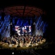 Konzert der Roma und Sinti Philharmoniker unter der Leitung Riccardo M Sahiti  am 1. August 2019 in der Jagiellonian Universität in Krakau  © Dokumentations- und Kulturzentrum Deutscher Sinti und Roma / Jarek Praszkiewicz