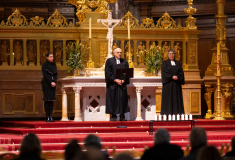 Berlin, 29.01.2023: Berliner Dom, Gedenkgottesdienst der Evangelischen Kirche in Deutschland (EKD) für Sinti und Roma mit Übergabe der Erklärung der EKD zur Bekämpfung von Antiziganismus. Foto: © Jens Jeske