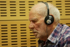 Nadir Dedic, Überlebender des Holocaust. Erster Tag der internationalen Fachkonferenz „Is Auschwitz only sleeping?“ im Auditorium Maximum der Jagiellonian Universität Krakau, 31. Juli 2019 © Dokumentations- und Kulturzentrum Deutscher Sinti und Roma / Jarek Praszkiewicz