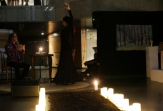 Vernissage der Ausstellung „TEARS OF GOLD / SOWNAKUNE JASFA“ in der Jagiellonian Universität Krakau am 31. Juli 2019 © Dokumentations- und Kulturzentrum Deutscher Sinti und Roma / Jarek Praszkiewicz